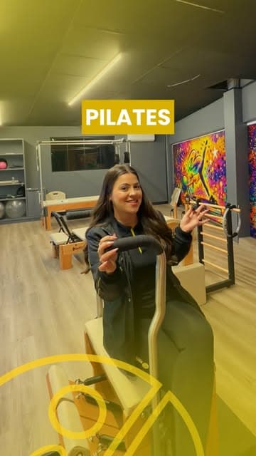 Espaço de Pilates da Yellow Fit apresentado no Instagram oficial
